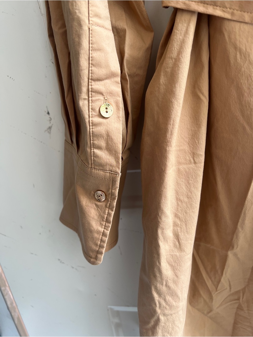 Sheike Camel Belted Dress - Picture 13 of 15